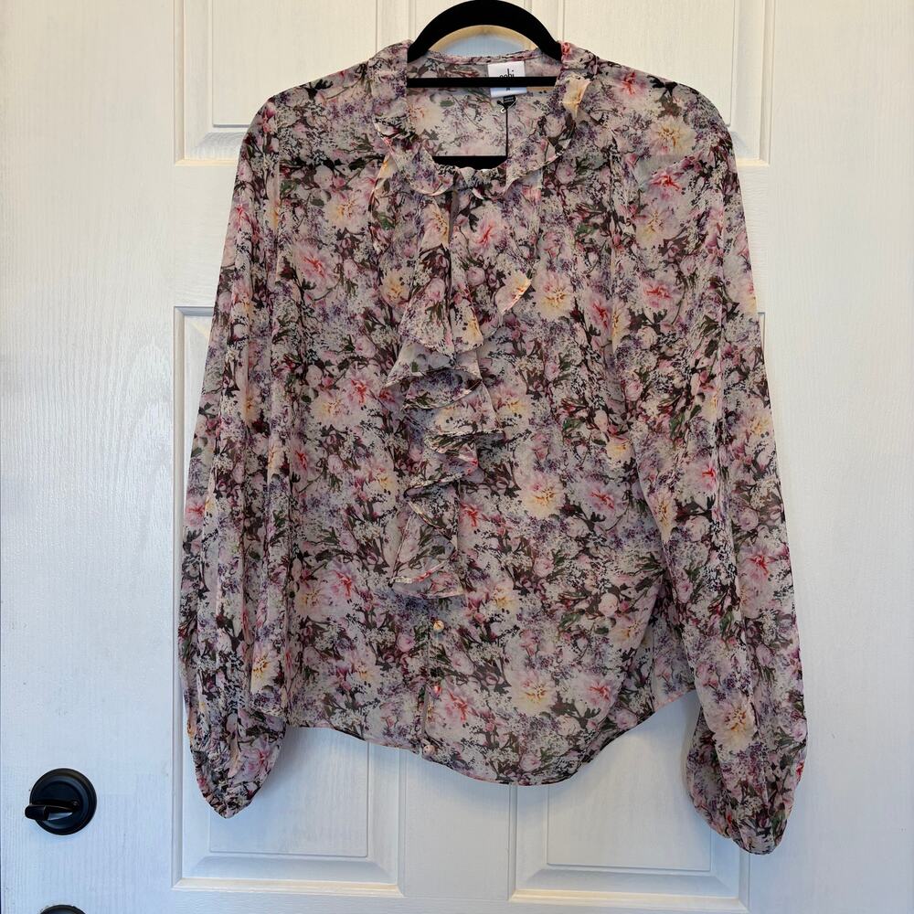 NWT Cabi #4921 Boho Blouse Size M